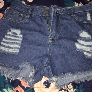 jean shorts